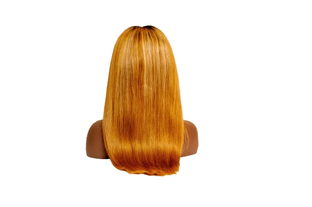 Golden synthétique hair