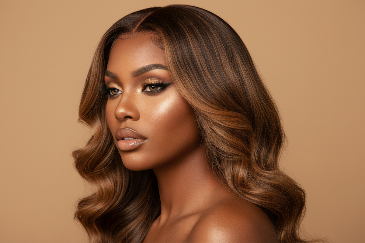 Golden Blended Hair