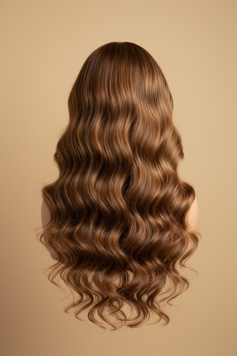 Brun caramel dos